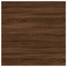 Étagères murales 4 pcs chêne marron 40x40x1,5cm bois ingénierie 