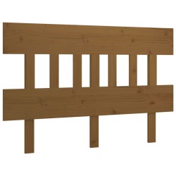 Tête de lit Marron miel 153,5x3x81 cm Bois massif de pin 