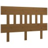 Tête de lit Marron miel 153,5x3x81 cm Bois massif de pin 