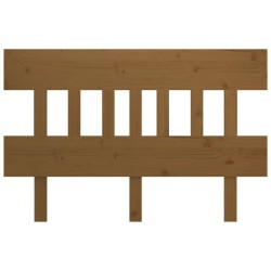 Tête de lit Marron miel 153,5x3x81 cm Bois massif de pin 