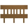 Tête de lit Marron miel 153,5x3x81 cm Bois massif de pin 