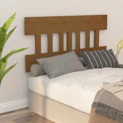 Tête de lit Marron miel 153,5x3x81 cm Bois massif de pin 