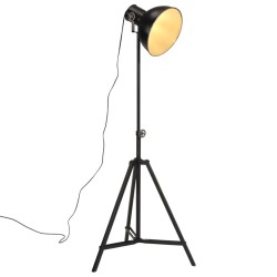 Lampadaire 25 W noir 61x61x90/150 cm E27 