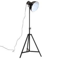 Lampadaire 25 W noir 61x61x90/150 cm E27 