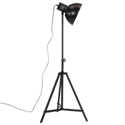 Lampadaire 25 W noir 61x61x90/150 cm E27 