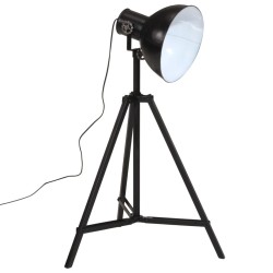 Lampadaire 25 W noir 61x61x90/150 cm E27 