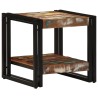 Table basseMulticolore 40x50x38 cm en bois massif récupéré 