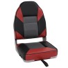 Siège pour bateau avec dossier haut pliable 39x43x58 cm 