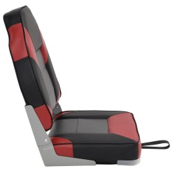 Siège pour bateau avec dossier haut pliable 39x43x58 cm 