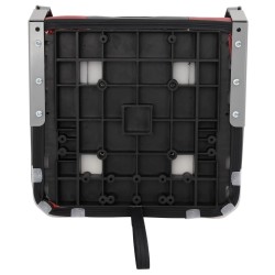 Siège pour bateau avec dossier haut pliable 39x43x58 cm 