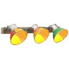 Applique murale industrielle Multicolore 65x25 cm E27 