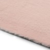 Tapis 160x230 cm Fausse fourrure de lapin Vieux rose 