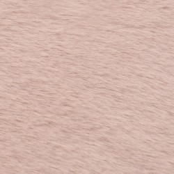 Tapis 160x230 cm Fausse fourrure de lapin Vieux rose 