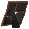 Collage de cadres photo pour photo de 4x(13x18 cm) Marron MDF 
