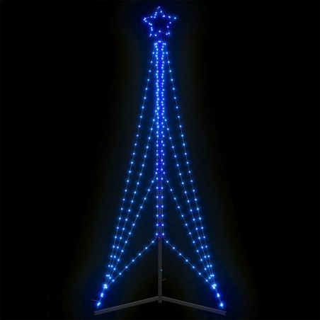 Sapin de Noël à LED 483 LED bleu 240 cm 