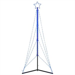 Sapin de Noël à LED 483 LED bleu 240 cm 
