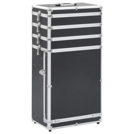 Chariot de maquillage Aluminium Noir 
