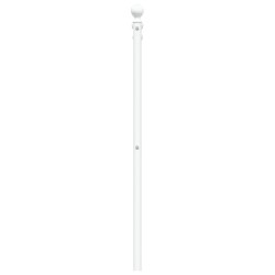 Tête de lit métal blanc 80 cm 