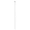 Tête de lit métal blanc 80 cm 