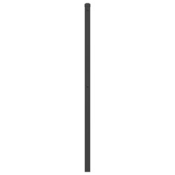 Tête de lit métal noir 100 cm 