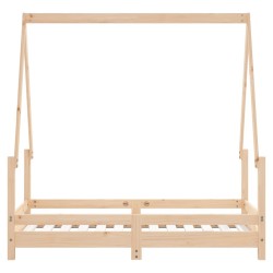 Cadre de lit pour enfant 70x140 cm bois de pin massif 