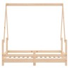 Cadre de lit pour enfant 70x140 cm bois de pin massif 
