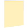 Store enrouleur occultant jaune largeur du tissu 136,6 cm 