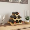 Casier à vin pour 6 bouteilles 35x18x25,5 cm bambou 