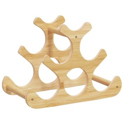 Casier à vin pour 6 bouteilles 35x18x25,5 cm bambou 