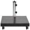 Socle de parasol Granite 30 kg Carré Noir 