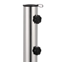 Socle de parasol Granite 30 kg Carré Noir 