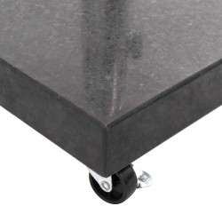 Socle de parasol Granite 30 kg Carré Noir 