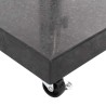 Socle de parasol Granite 30 kg Carré Noir 
