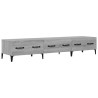Meuble TV Sonoma gris 150x34,5x30 cm Bois d'ingénierie 