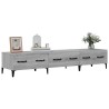 Meuble TV Sonoma gris 150x34,5x30 cm Bois d'ingénierie 