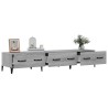 Meuble TV Sonoma gris 150x34,5x30 cm Bois d'ingénierie 