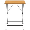 Table de bistro 55x54x71 cm Bois d'acacia massif 