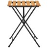 Table de bistro 55x54x71 cm Bois d'acacia massif 