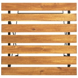 Table de bistro 55x54x71 cm Bois d'acacia massif 