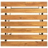 Table de bistro 55x54x71 cm Bois d'acacia massif 