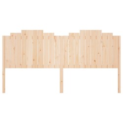 Tête de lit 206x4x110 cm Bois massif de pin 