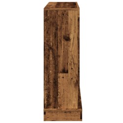 Cadre de cheminée vieux bois 100x30x87,5 cm bois d'ingénierie 