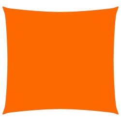 Voile de parasol tissu oxford carré 3x3 m orange 
