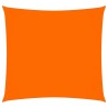 Voile de parasol tissu oxford carré 3x3 m orange 