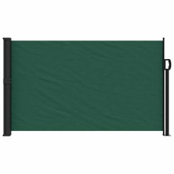 Auvent latéral rétractable vert foncé 120x500 cm 