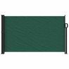 Auvent latéral rétractable vert foncé 120x500 cm 