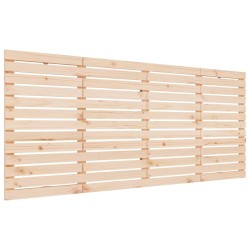 Tête de lit murale 206x3x91,5 cm Bois massif de pin 