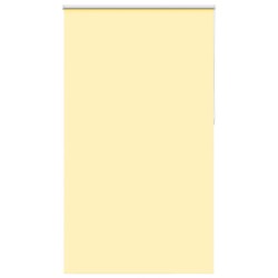 Store enrouleur occultant jaune largeur du tissu 116,6 cm 
