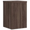 Supports pour plantes 2 pcs chêne marron bois d'ingénierie 
