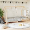 Cadre de lit pour enfants 80x200 cm bois de pin massif 
